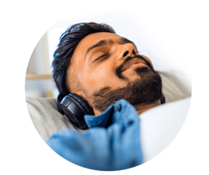 واریس زیر چشم چیست و چگونه میتوان آن را از بین برد؟ 9 Biohacking Sleep Meditation Guided Headphones In Bed